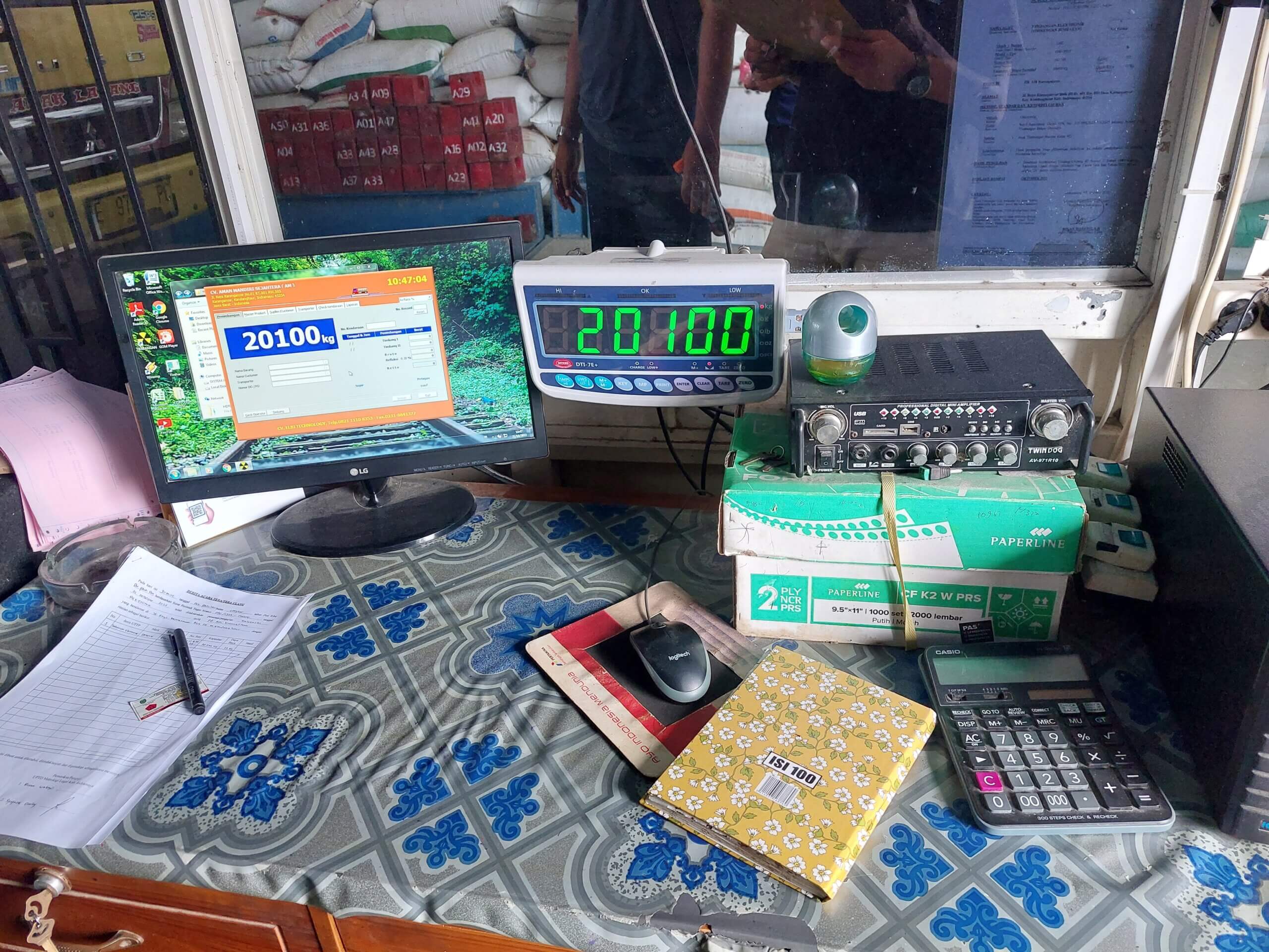 service timbangan digital