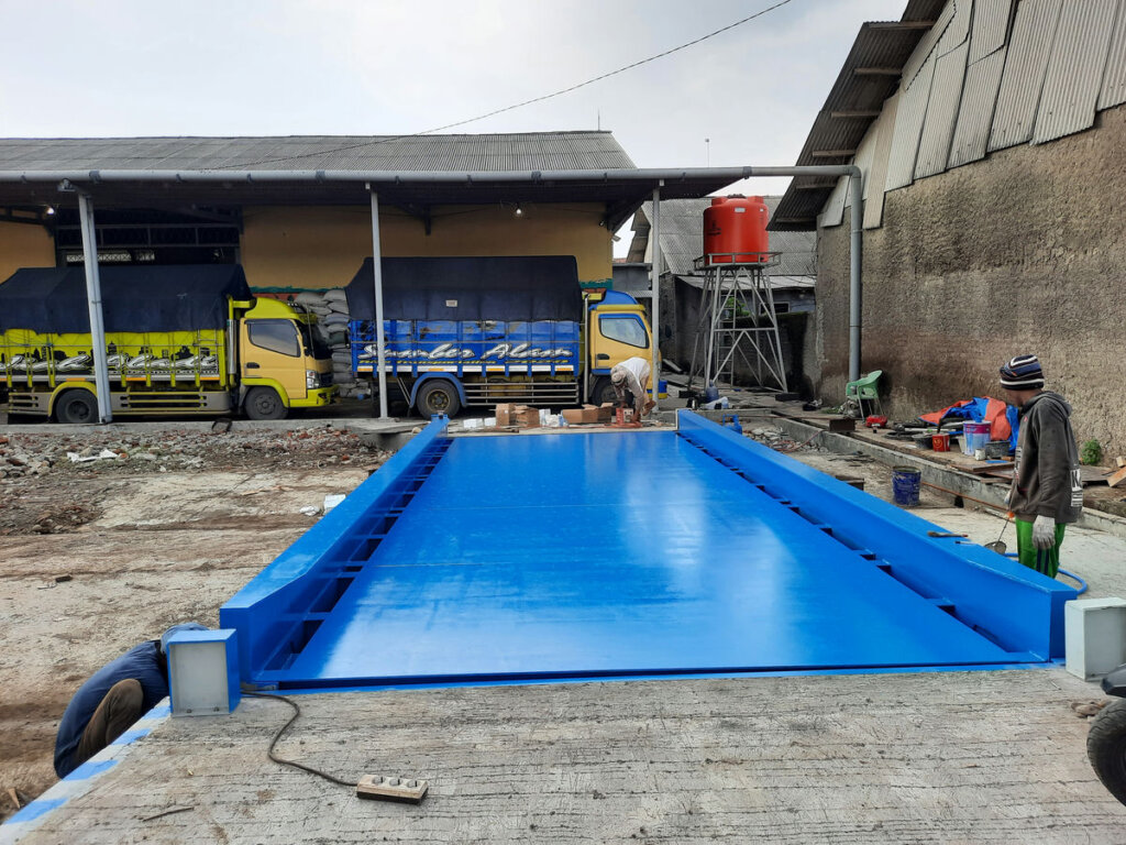 pemasangan dan service jembatan timbang di tegal